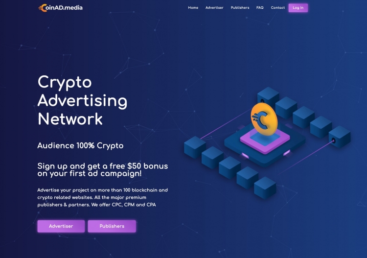 CoinAD.media - Crypto Advertising Network